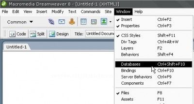 dramweaver databases
