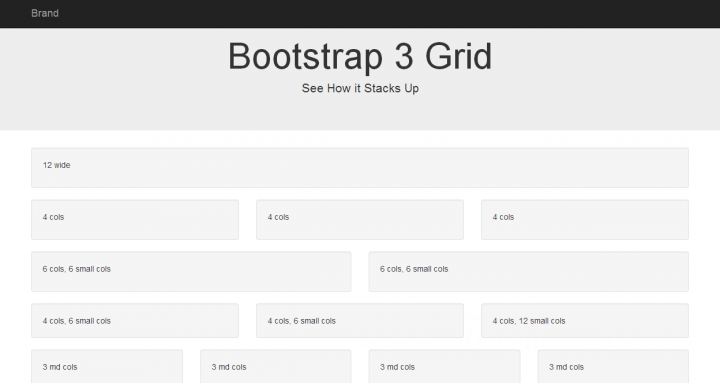 Bootstrap Grid Sistemi