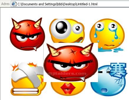 Dreamweaver Behaviors Kullanarak Bir Resim Üzerindeki Map İle Belirlediğiniz Alanlara Fare Gelince O Alanla İlgili Daha Büyültülmüş Bir Resmi Ekrana