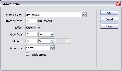 Dreamweaver Behaviors Kullanarak Bir Resim Üzerindeki Map İle Belirlediğiniz Alanlara Fare Gelince O Alanla İlgili Daha Büyültülmüş Bir Resmi Ekrana