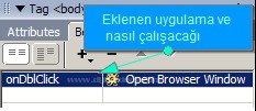 Go To Url, Jump Menu, Jump Menu Go, Open Browser Window, Preload Images, Popup Message