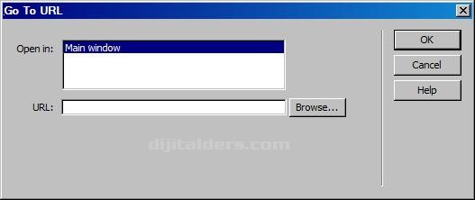 Go To Url, Jump Menu, Jump Menu Go, Open Browser Window, Preload Images