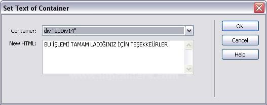 Set Nav Bar Image, Set Text, Show Hide Image, Swap Image, Swap Image Restore
