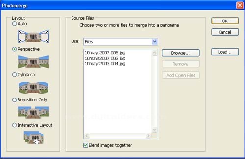 Merge To Hdr, Photomerge