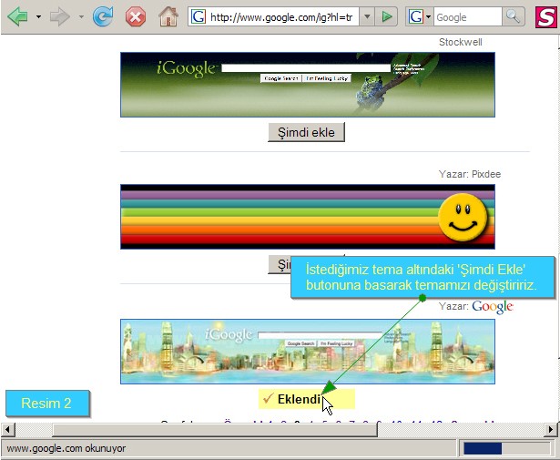 www.google.comigWeb sayfası Anlatımı