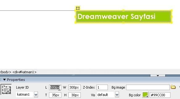 Dreamweaver Time Line