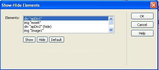 Set Nav Bar Image, Set Text, Show Hide Image, Swap Image, Swap Image Restore