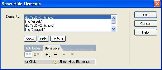 Set Nav Bar Image, Set Text, Show Hide Image, Swap Image, Swap Image Restore