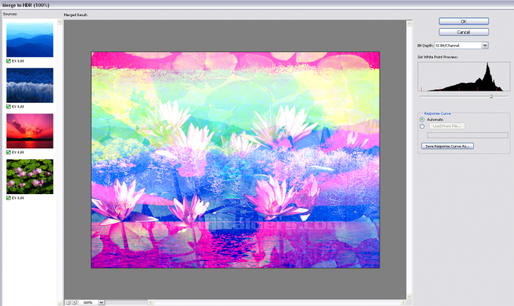 Contact Sheets, Picture Package, Conditional Mode Change, Fit Image, Merge To Hdr, Photomerge