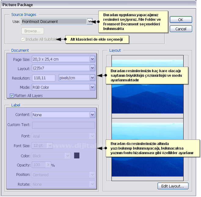 Contact Sheets, Picture Package, Conditional Mode Change, Fit Image, Merge To Hdr, Photomerge