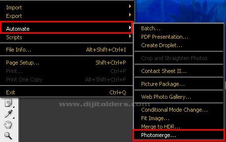 Contact Sheets, Picture Package, Conditional Mode Change, Fit Image, Merge To Hdr, Photomerge