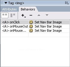 Set nav bar ımage, set text, showhide elements, swap ımage, swap ımage restore