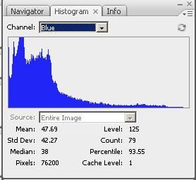 Histogram, Info, Layer Comps