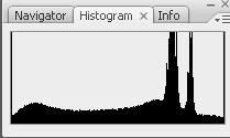 Histogram, Info, Layer Comps