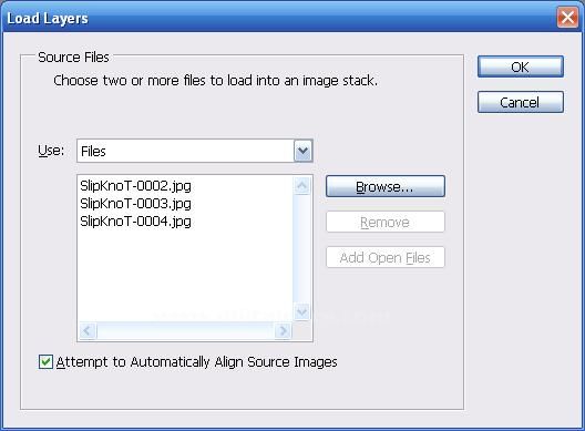 Script Load Files Into Stack