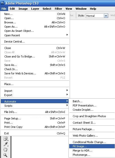 Conditional Mode Change, Fit Image
