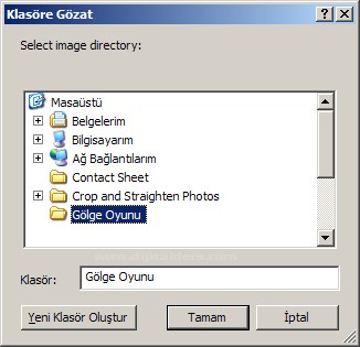 Automate Menüsü Contact Sheet II