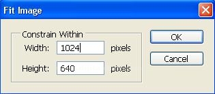 Conditional Mode Change, Fit Image
