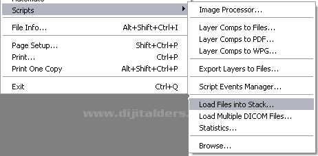 Scripts Event Manager ,load Files Into Stack,scripts Browse Menüsü