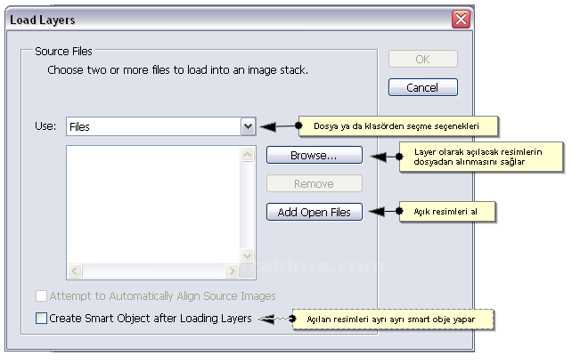 Scripts Event Manager ,load Files Into Stack,scripts Browse Menüsü