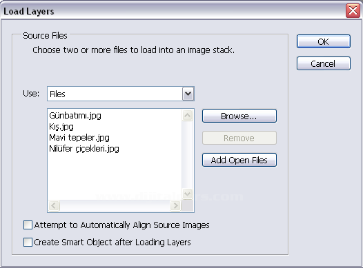 Scripts Event Manager ,load Files Into Stack,scripts Browse Menüsü