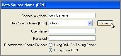 Datebase paneli