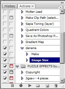 Automate Menüsünden Create Droplet
