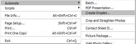 Automate - Create Droplet