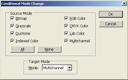 Automate menüsündenConditional Mode Change, Fit Image