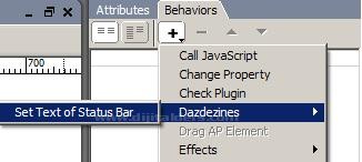 Behaviorsa yeni BehaviorsJavascript ekleme