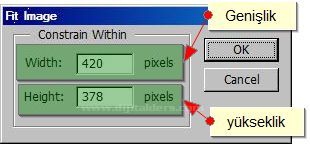 Conditional Mode Change, Fit Image
