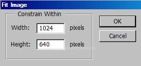 Conditional Mode Change, Fit Image