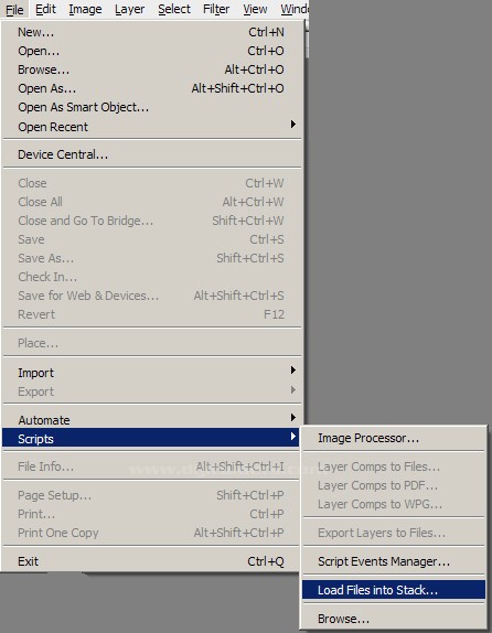 Script-Load Files Into Stack