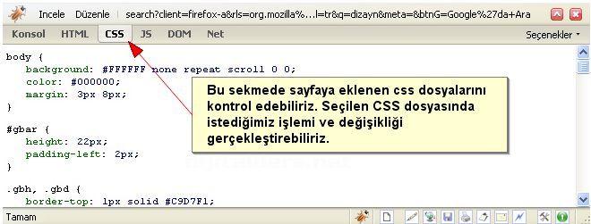Firebug Eklentisi Kurulumu Ve Özellikleri