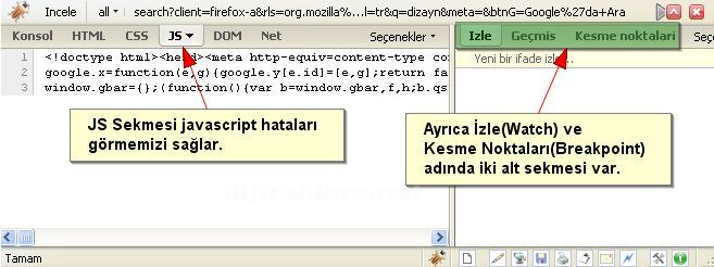 Firebug Eklentisi Kurulumu Ve Özellikleri