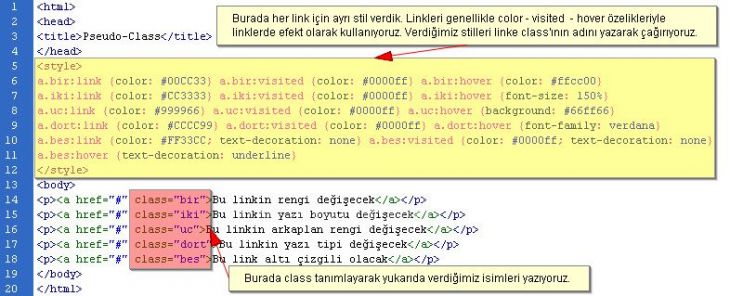 Css 8211; Bazı Stil Özellikleri