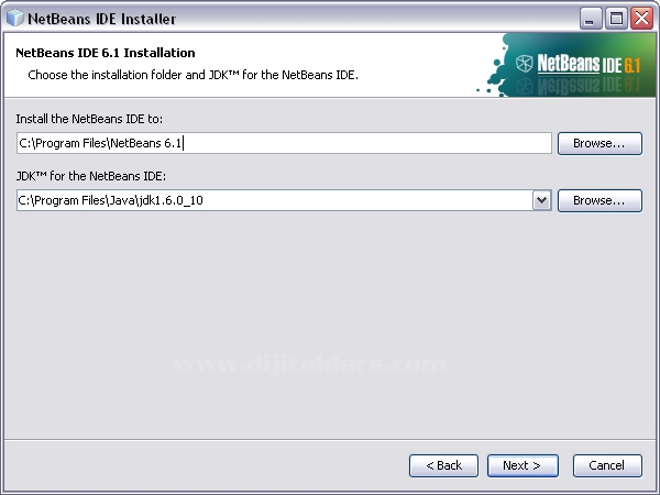 Jdk İndirilmesi Ve Kurulması - Java Netbeans 6.1 İndirilmesi Ve Kurulması