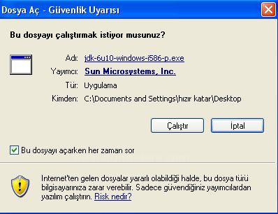 Jre, Jdk Kurlumu, Javanetbeans Kurulumu
