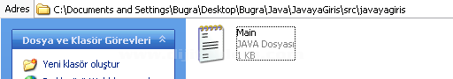 Java Classpath Tanımlamaları, Consolda İlk Program Yazılması, Derlenmesi, Çalıştırılması Aynı Uygulamanın Netbeansta Yapılışı Ve Class, Java Ve Jar Dosyalarının Gösterilmesi