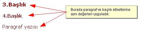 Cssin Html İçerisinde Kullanım Şekilleri, Puseduo Class Örnekleri