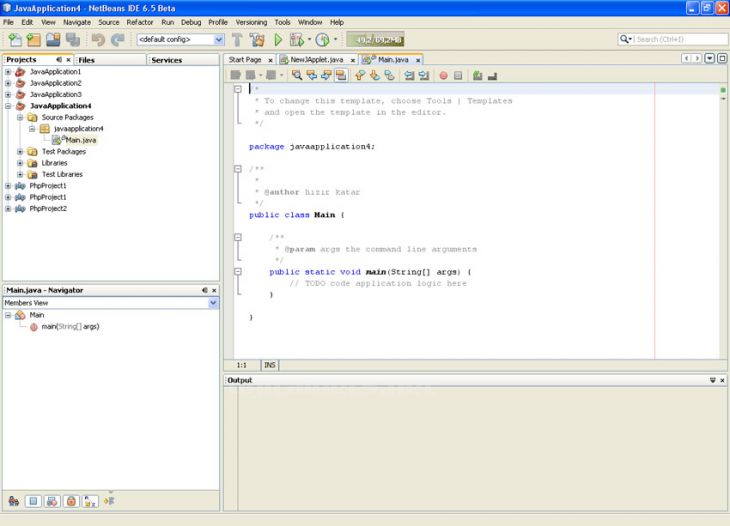 Konsolda Ve Netbeans Ta İlk Program Kodunun Yazılması Ve Çalıştırılması. Netbeans Projesindeki Klasörlerin Amaçları