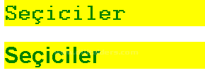 Css Stillerinin Nesneyi Etkileme Yolları Ve Sırası, , ., , Class Css De Neyi İfade Eder.