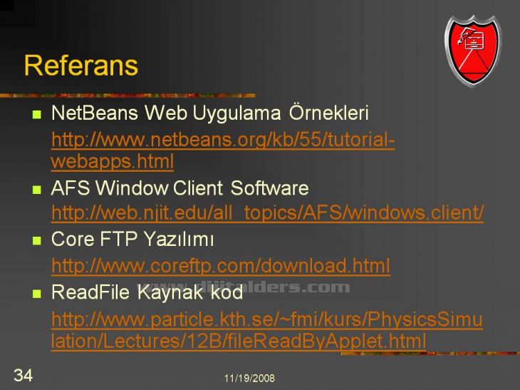 Java Netbeans I D E NetBeans IDEsi üzerinden Applet Çalıştırmak Konsol üzerinden derlenip çalıştırılabilen Appletlerin NetBeans IDEsi ile daha kolay çalıştırılması