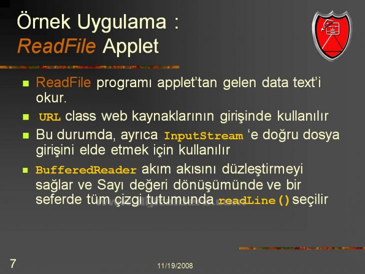 Java Netbeans I D E NetBeans IDEsi üzerinden Applet Çalıştırmak Konsol üzerinden derlenip çalıştırılabilen Appletlerin NetBeans IDEsi ile daha kolay çalıştırılması