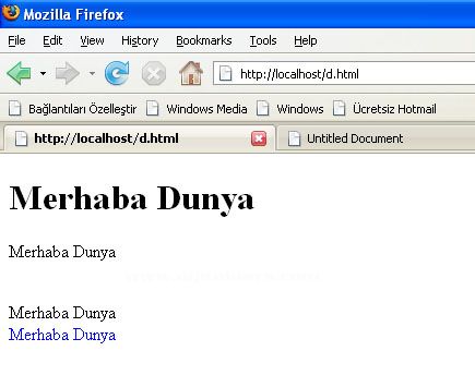Javascriptin Html Sayfa İçerisine Yazılma Şekilleri