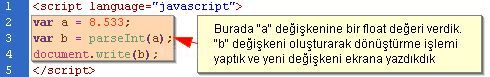 Değişken Tanımlamaları, Operatörler