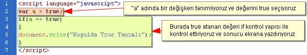 Değişken Tanımlamaları, Operatörler