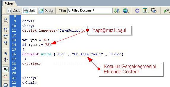 if, else if , Kısa karşılaştırma operatörü