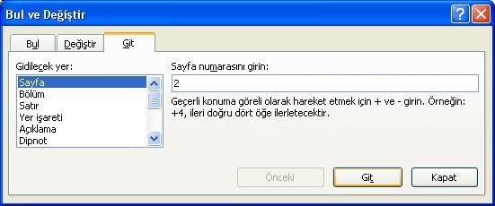 Git Menüsü,Durum çubuğunu özelleştir menüsü, Git Kısayolu