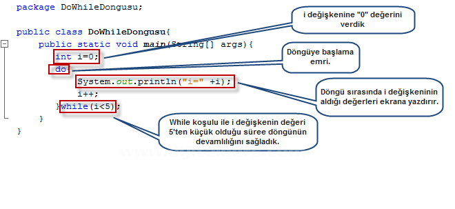 While,do While,for,for- Break Kullanımı Ve Aralarındaki Farklar